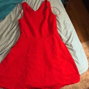 Francesca’s Red Dress